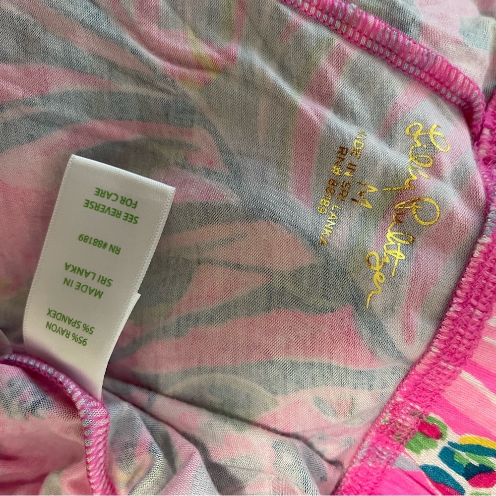 Lilly Pulitzer I'm Feline Fine PJ Long Sleeve Top and Bottoms Set NWT - Picture 6 of 7